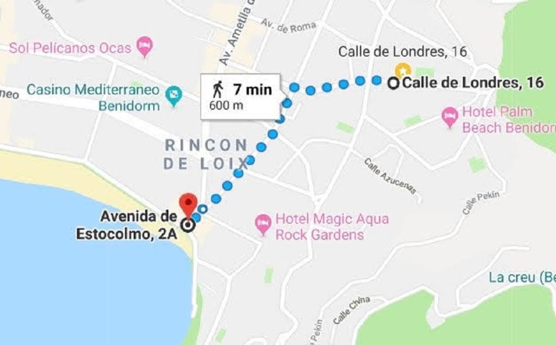 Ideal Familias En Urbanizacion De Lujo A 600M De La Playa Levante Con Wifi, Ac Y Parking Benidorm Kültér fotó