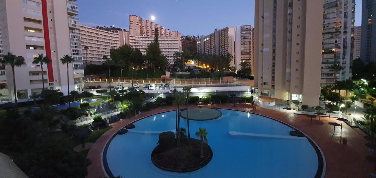 Ideal Familias En Urbanizacion De Lujo A 600M De La Playa Levante Con Wifi, Ac Y Parking Benidorm Kültér fotó