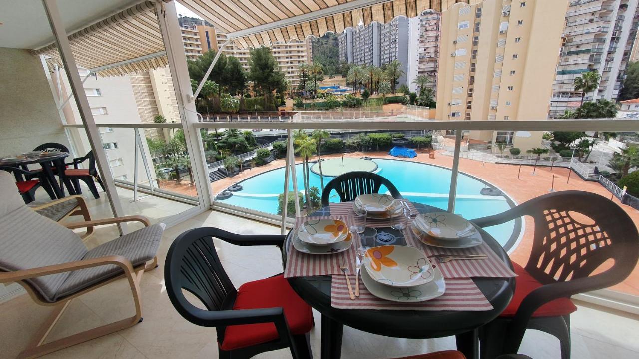 Ideal Familias En Urbanizacion De Lujo A 600M De La Playa Levante Con Wifi, Ac Y Parking Benidorm Kültér fotó
