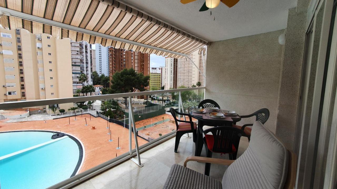 Ideal Familias En Urbanizacion De Lujo A 600M De La Playa Levante Con Wifi, Ac Y Parking Benidorm Kültér fotó